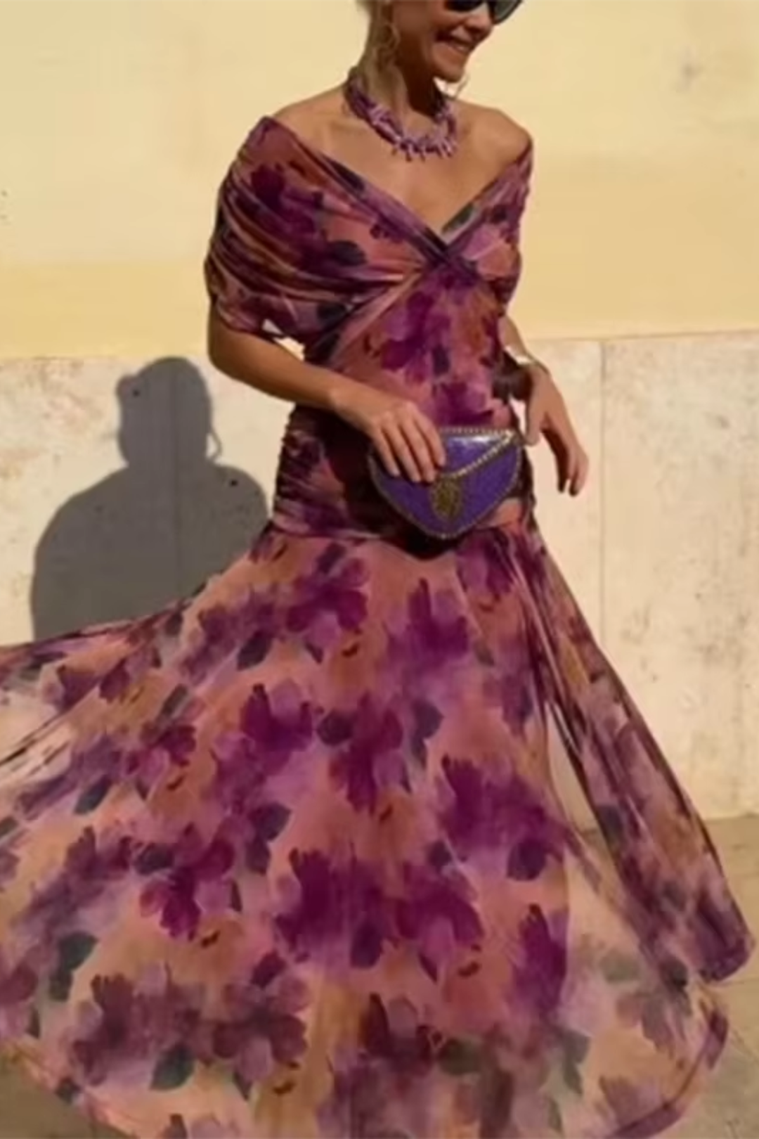 Joan – Elegant Maxi Evening Robe