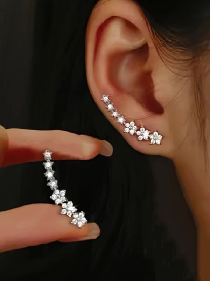 Floral Cascade Earrings