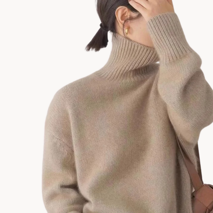 Juliette – Cashmere Turtleneck Sweate