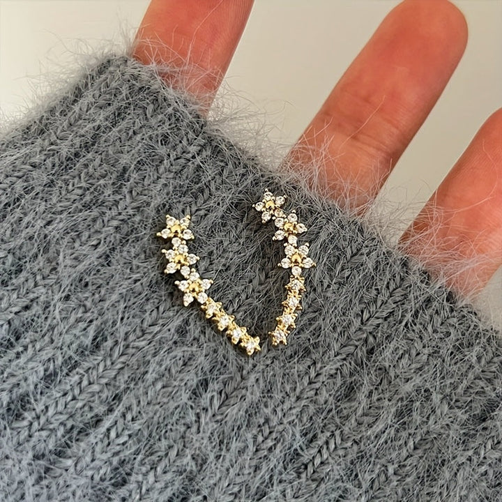 Floral Cascade Earrings