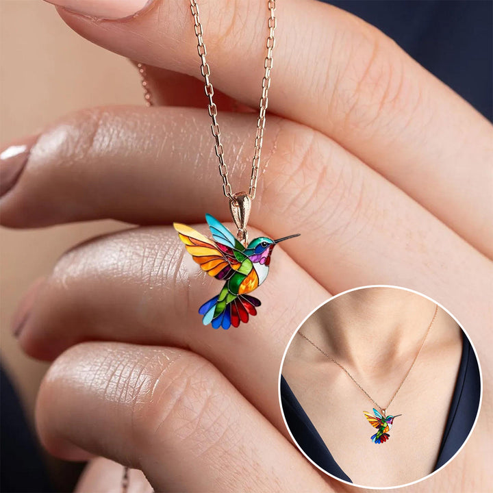 Mary™ | Hummingbird Jewelry Set: Necklace & Earrings