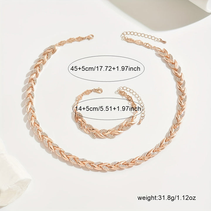 Celestia Rose Gold Set