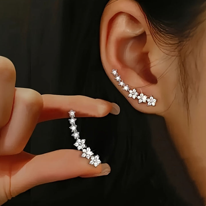 Floral Cascade Earrings