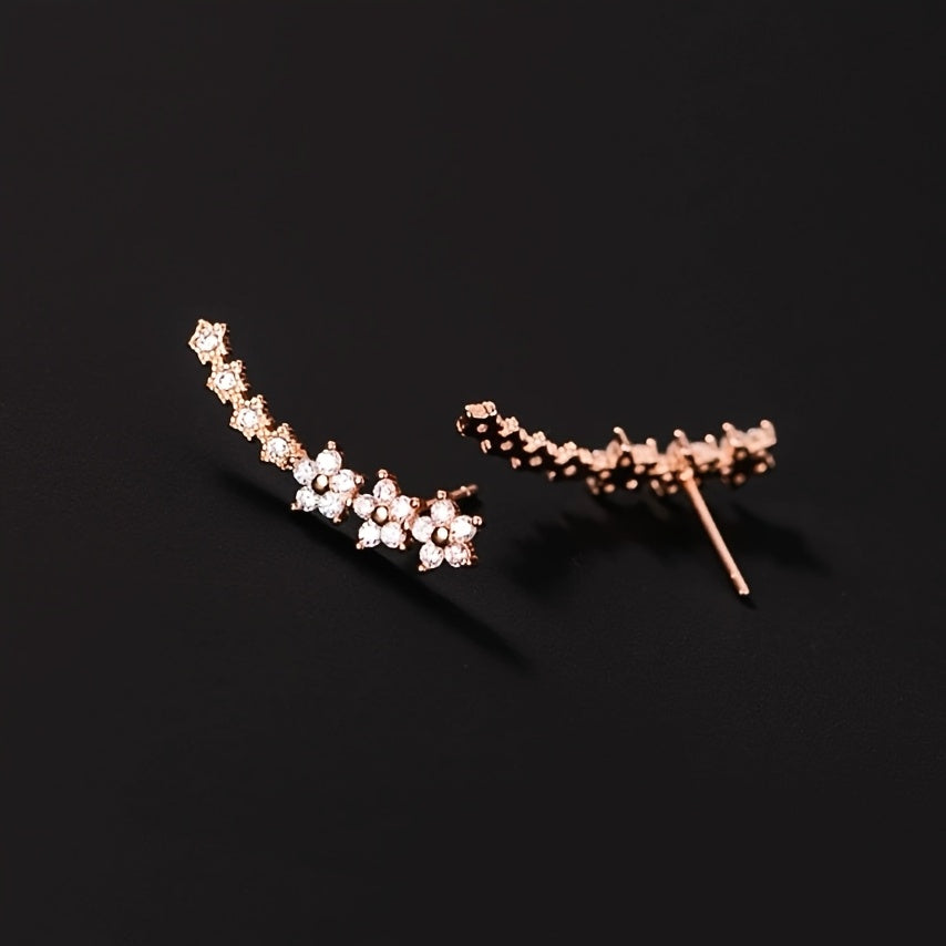 Floral Cascade Earrings
