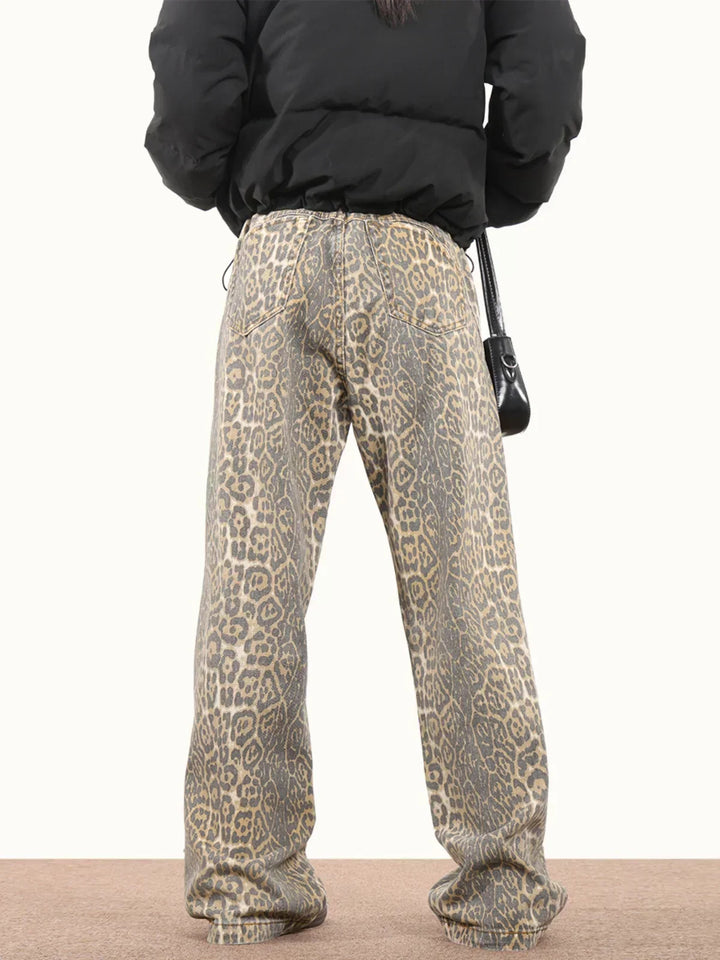 Emma & Lilly| Leopard Print Trousers