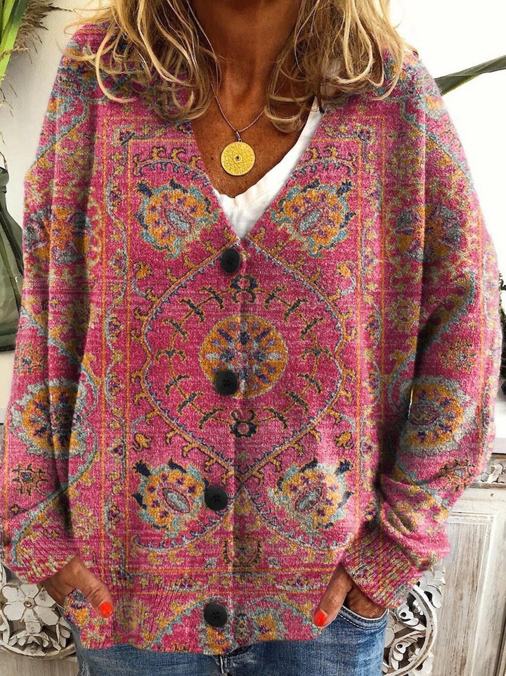 Artistic Cat Gallery Cardigan