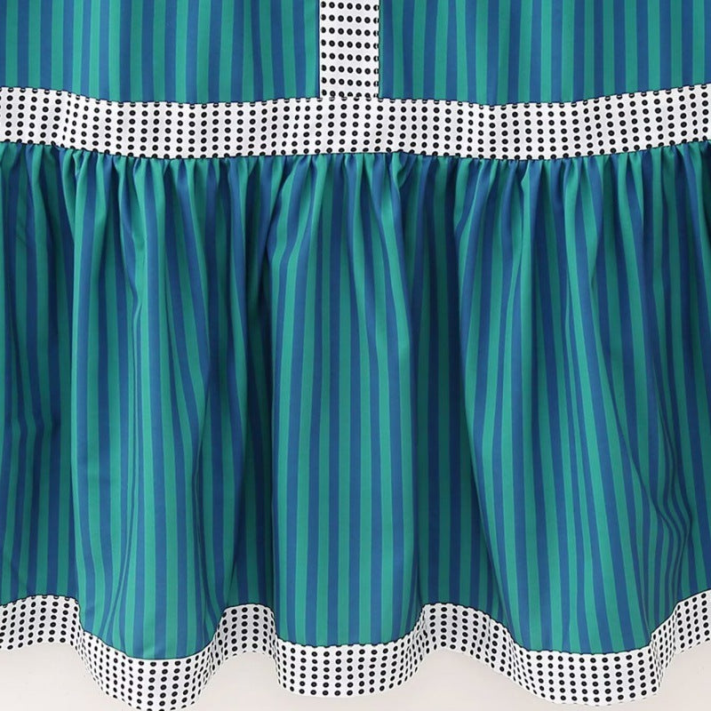 Dianne | Retro Striped Maxi Dress