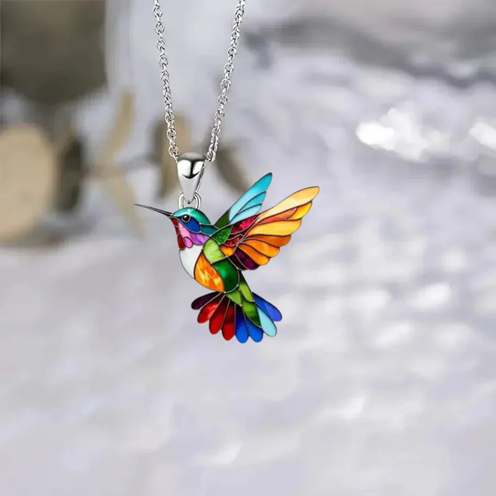 Mary™ | Hummingbird Jewelry Set: Necklace & Earrings