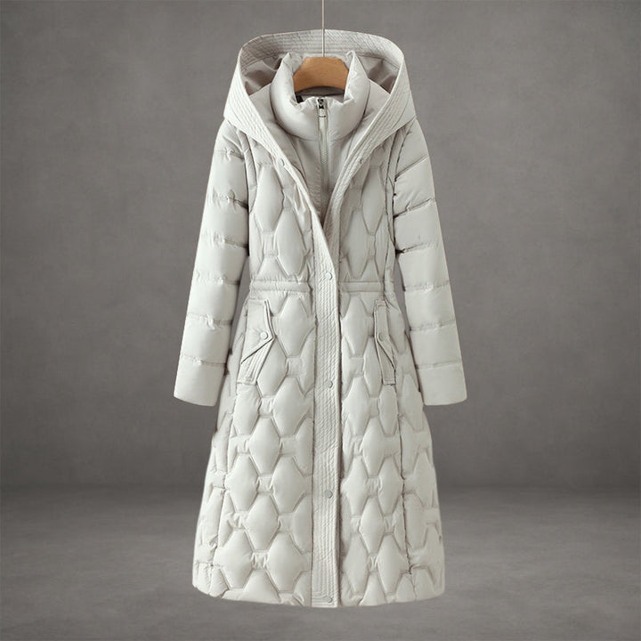 Livia™ | Longline Hooded Down Coat