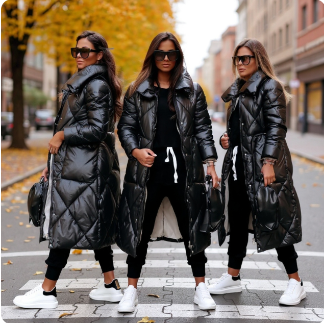 Elsa | Premium Long Puffer Coat