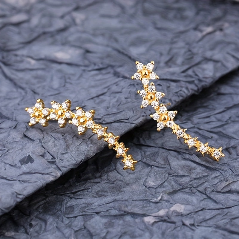 Floral Cascade Earrings