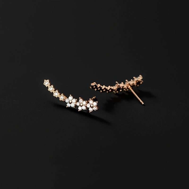 Floral Cascade Earrings