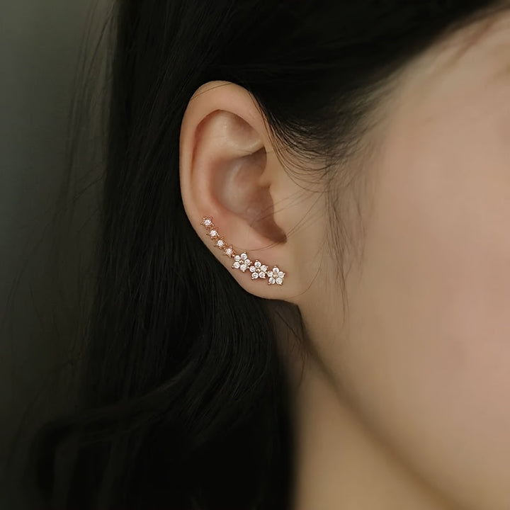 Floral Cascade Earrings