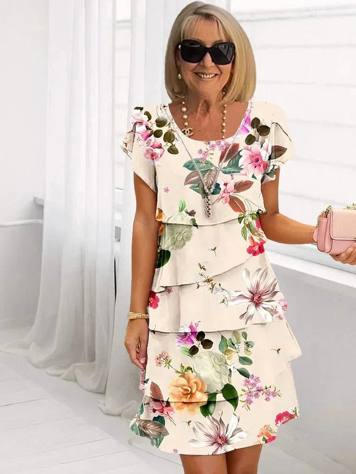 Maureen™ — Summer Floral Dress.