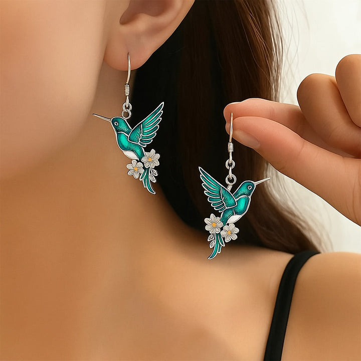 Leif™ Hummingbird Necklace and Earring Set