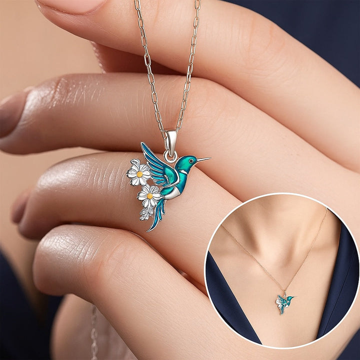 Leif™ Hummingbird Necklace and Earring Set