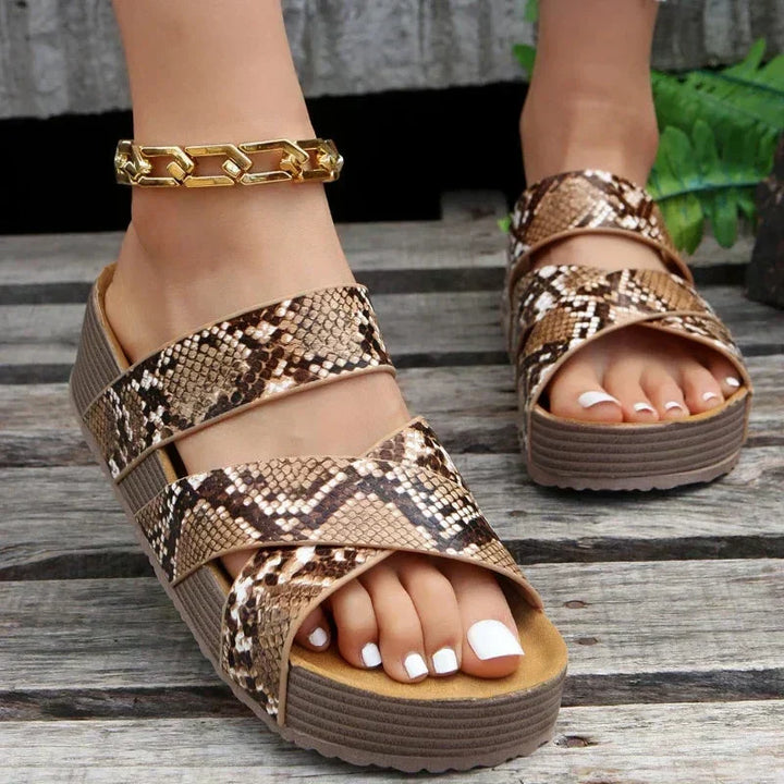 Charlotte™ | Premium Orthopedic Leather Sandals